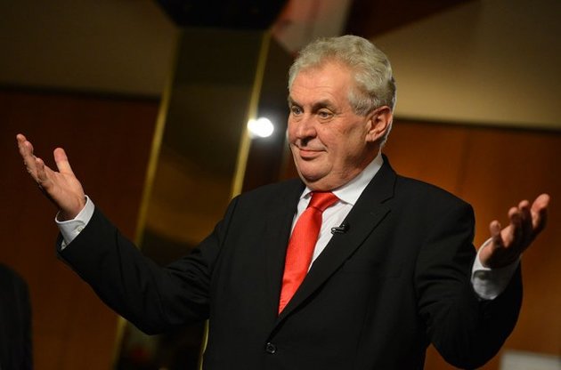 Земан переизбран на пост президента Чехии
