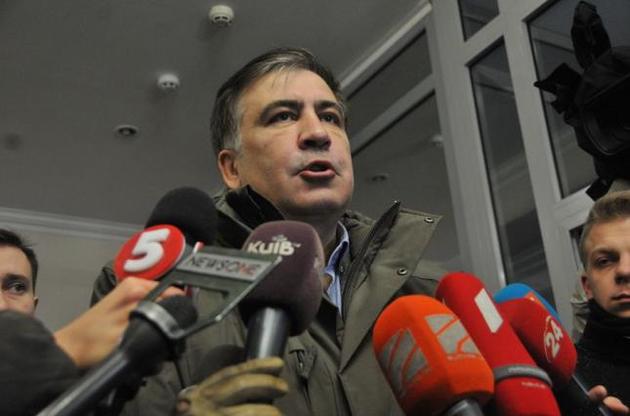Саакашвили вызвали на допрос в СБУ после Рождества
