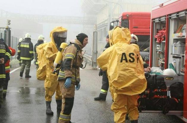 В Австрії на заводі стався витік хімічних речовин, 40 постраждалих