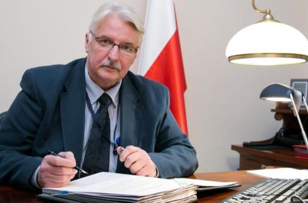 Главу МЗС Польщі Ващиковського відправили у відставку