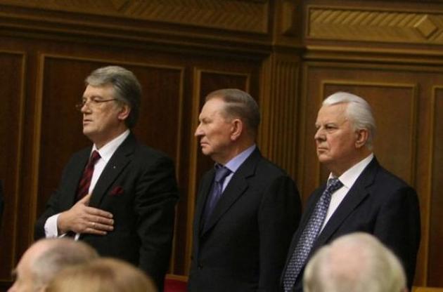 Кравчук, Кучма і Ющенко попросили Порошенка оголосити Рік української мови
