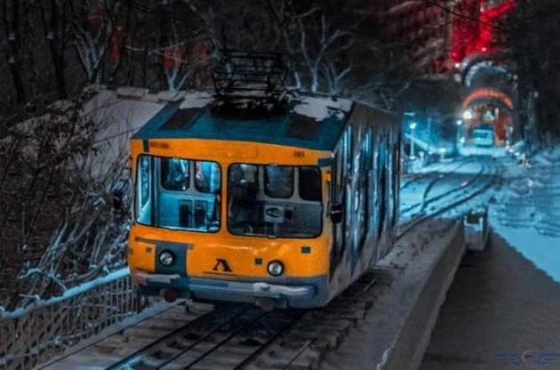 Фуникулер не будет работать с августа по декабрь 2018 года