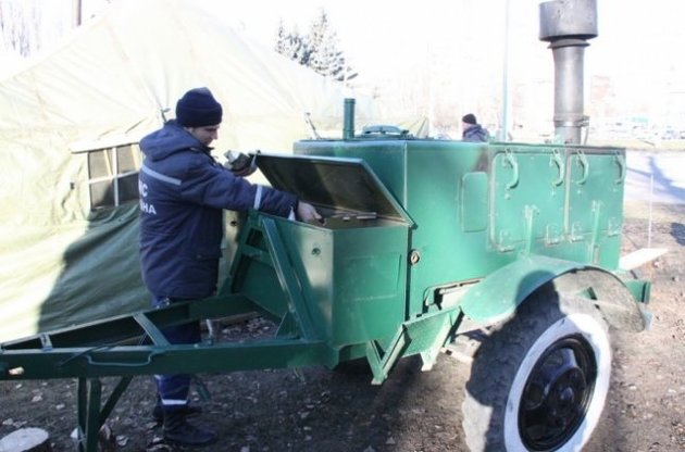 В Киеве из-за морозов открывают 24 дополнительных пункта обогрева