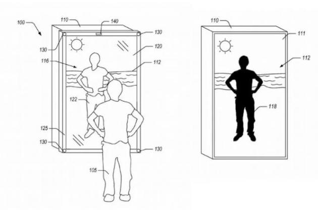 Amazon запатентовал зеркало, которое "надевает" на пользователя виртуальную одежду