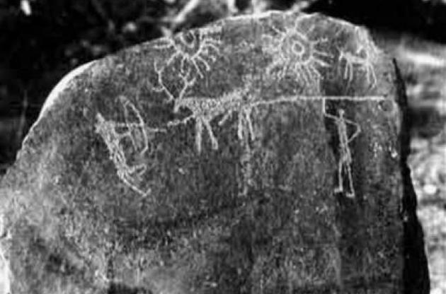 На наскельном малюнку зображений вибух наднової