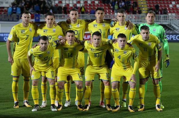 Утвержден график сборной Украины по футболу на 2018 год