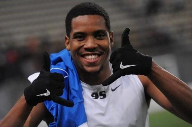 Юри забил красивый гол в падении