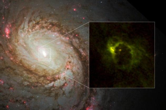 Ученые получили снимок "бублика" вокруг черной дыры