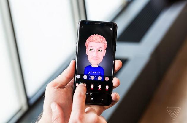 Galaxy S9 поддерживает технологию AR Emoji