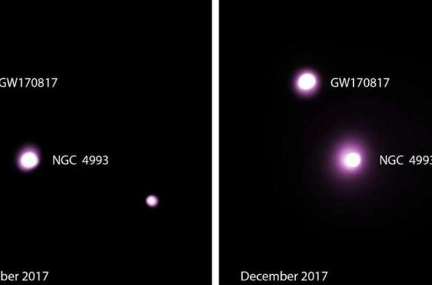 Исследователи наблюдали продолжительную вспышку слияния нейтронных звезд