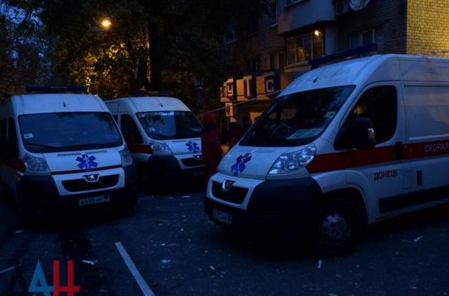 У Донецьку зайнялася адміністративна будівля, загинули люди