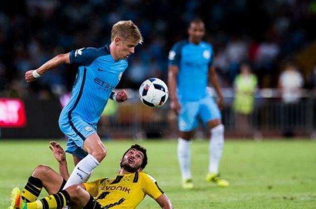 Зинченко больше всех в команде за матч коснулся мяча