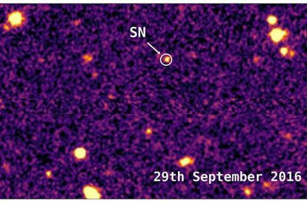 Астрономи зафіксували найдальшу наднову зірку
