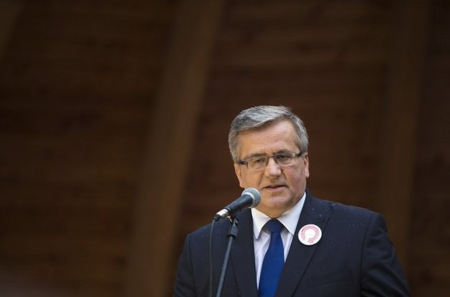 Коморовскому не нравится, что польские депутаты изменили правительственный законопроект об Институте национальной памяти.