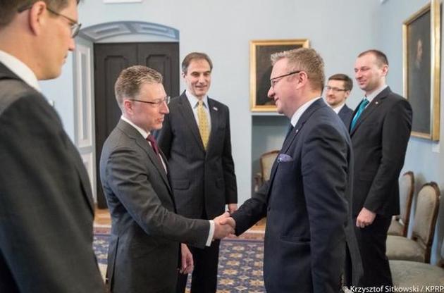 Волкер і Щерський обговорили заходи реагування на російську агресію