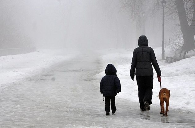 На вихідних в Україні легкий мороз і невеликий сніг