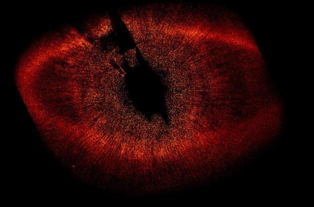 Навколо &quot;Ока Саурона&quot; розташовується величезна структура з пилу