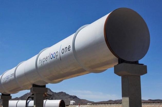 Названа вартість будівництва тестового майданчика Hyperloop в Україні