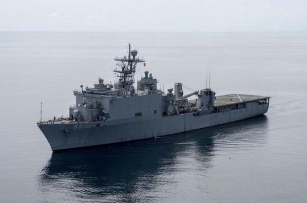 В Чорне море увійшов корабель США морською піхотою на борту