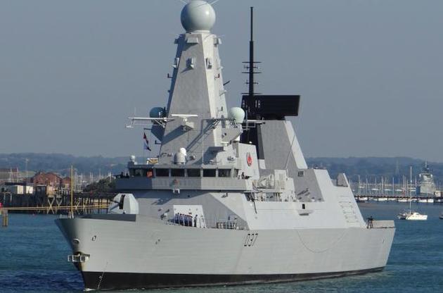 Британський ескадрений міноносець Duncan несе на своєму борту ракети Tomahawk.