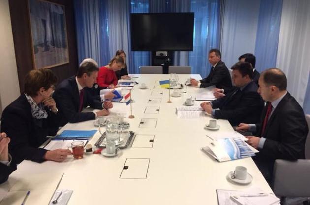 Климкин обсудил в Нидерландах ввод миротворцев в ОРДЛО и расследование катастрофы MH17