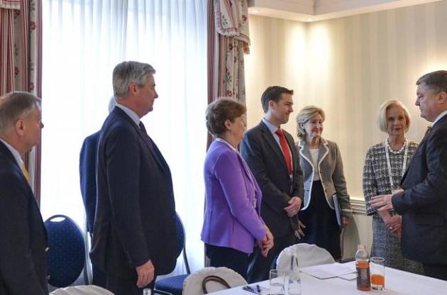 Порошенко и члены Конгресса США в Мюнхене скоординировали шаги по деоккупации Крыма