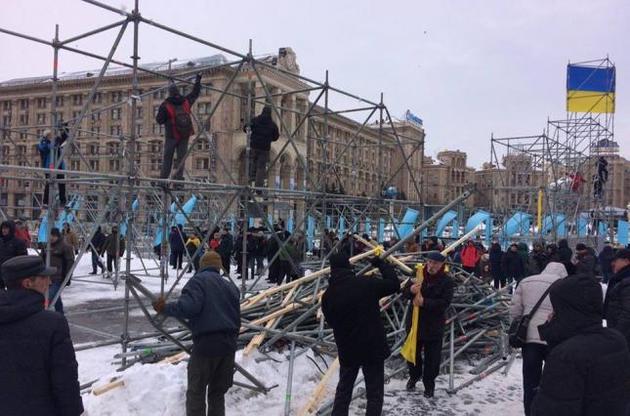 В Киеве задержали двоих участников марша за импичмент