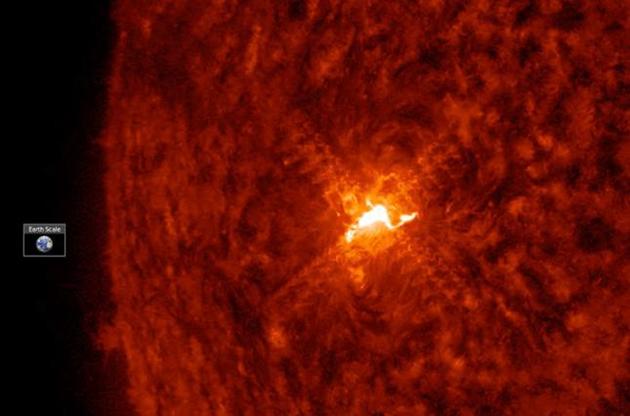 NASA опублікувало знімок спалаху на Сонці