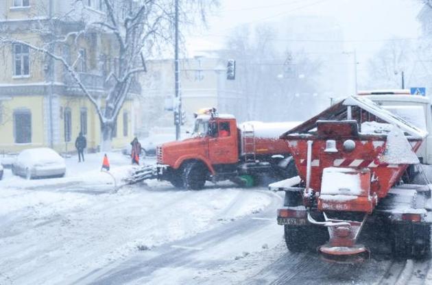 На Киев 1 марта снова обрушится снежный циклон