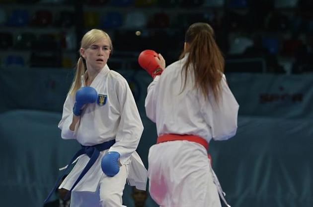 Украинские каратистки завоевали три медали на турнире в Нидерландах