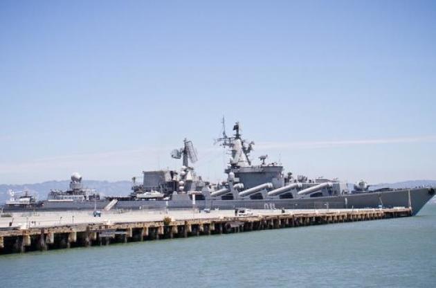 СМИ сообщили о выходе российских боевых кораблей из сирийского порта Тартус