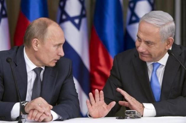Путін і Нетаньяху обговорили по телефону ситуацію в Сирії