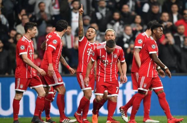 "Бавария" повторно обыграла "Бешикташ" и вышла в четвертьфинал Лиги чемпионов