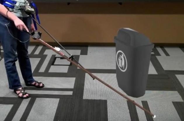 Система дозволяє слабозрячим людям взаємодіяти з об&#039;єктами віртуальної реальності