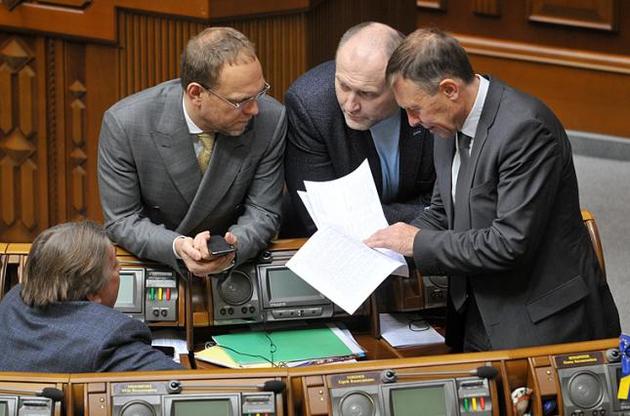 Большинство фракций поддерживают отмену е-декларирования антикоррупционеров