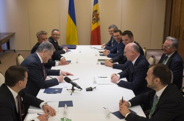 Порошенко подписал закон о совместном контроле на границе с Молдовой