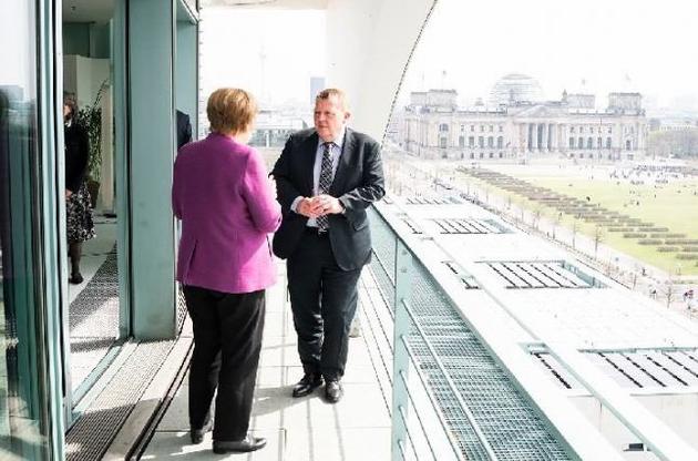 Данський прем&#039;єр обговорив із Меркель &quot;Північний потік-2&quot; і транзит газу через Україну