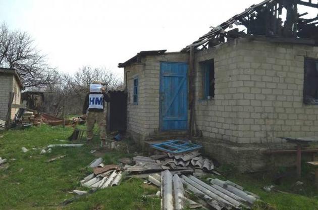 Боевики с 9 утра обстреливали Зайцево