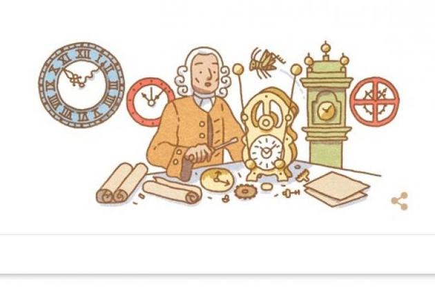 Дудл посвящен изобретателю Джону Гаррисону