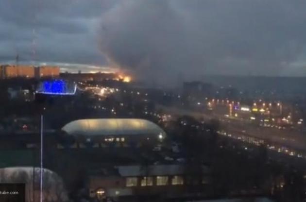 В Подмосковье загорелся литейно-механический завод "Рубин"