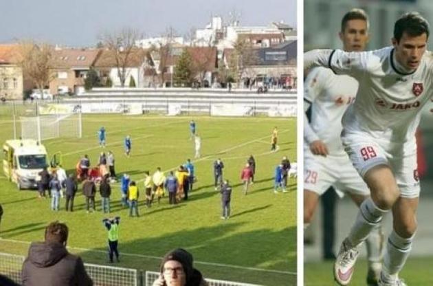 У Хорватії футболіст помер від удару м'ячем у груди