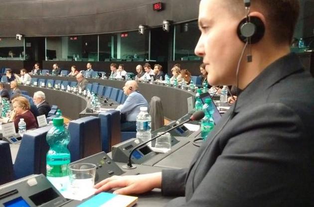 Савченко поехала обсудить вопрос освобождения украинских политзаключенных в РФ и пленных на оккупированных территориях