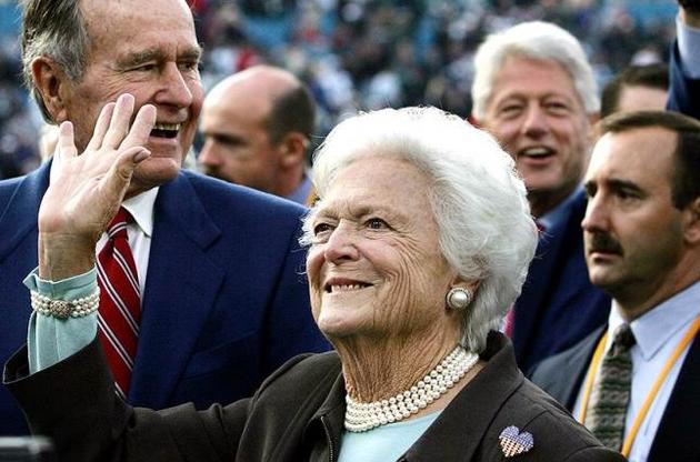 На 93 году жизни скончалась бывшая первая леди США Барбара Буш