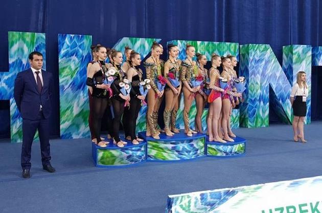 Украинские гимнастки выиграли две медали на этапе Кубке мира в Узбекистане