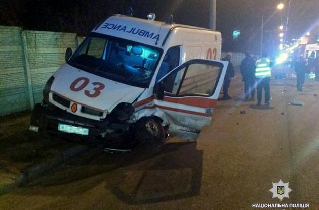 В Харькове произошло ДТП с участием "скорой помощи" - есть погибшие и раненые