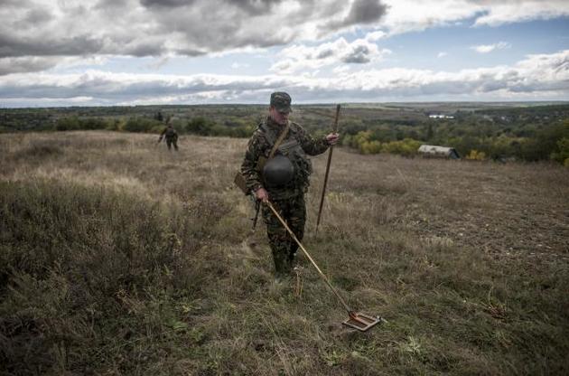 В Украине заминировано около 7 тыс. кв. км на подконтрольной территории и около 9 тыс. кв. км  — на оккупированной