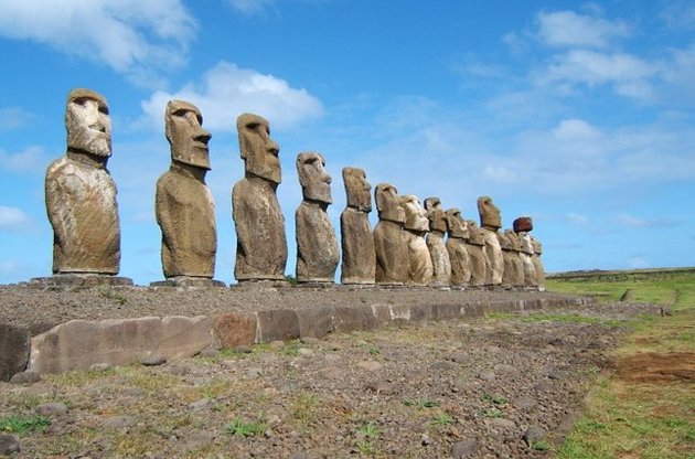 Скульптуры на острове Пасхи могут исчезнуть к 2100 году