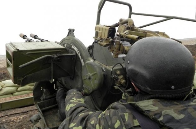 Боевики обстреляли позиции сил АТО на Донетчине из минометов и зенитной установки