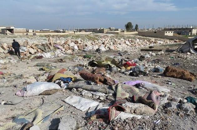 В Сирии правительственные войска разбомбили лагерь беженцев: 17 погибших