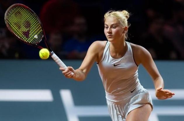 Костюк уверенно обыграла Лоттнер